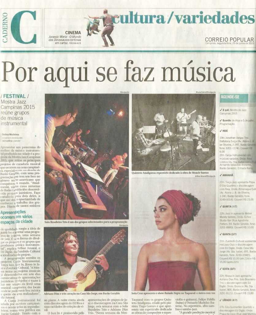 I Mostra Jazz Campinas 2015